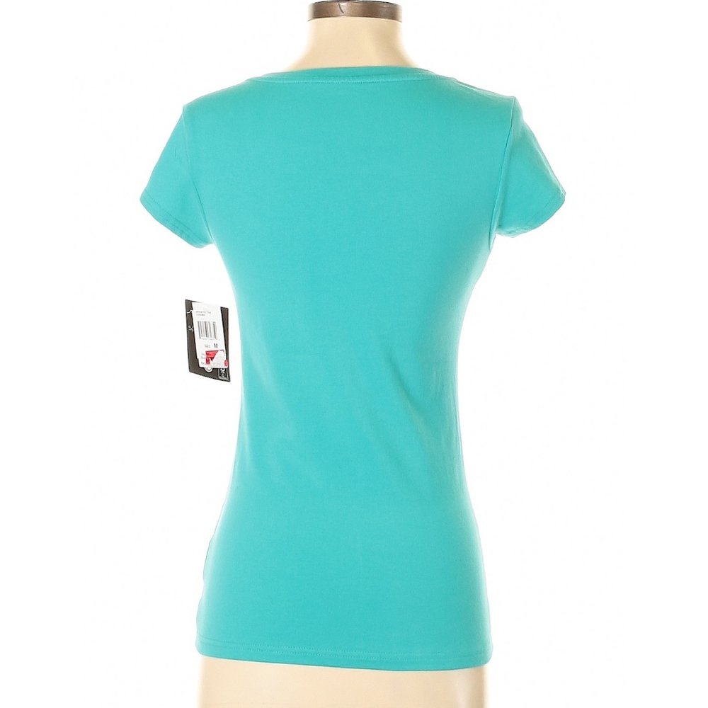 Energie Teal V-Neck Tee New - Picture 2 of 6